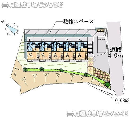 横須賀市太田和1－3－2の月極駐車場1